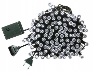 Vianočné osvetlenie 100 LED záves hadica vonkajšia 6 m 51 - 100 svetiel